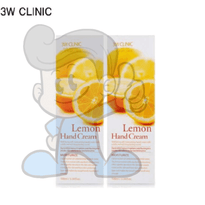3W Clinic Lemon Hand Cream (2 X 100 Ml) Beauty