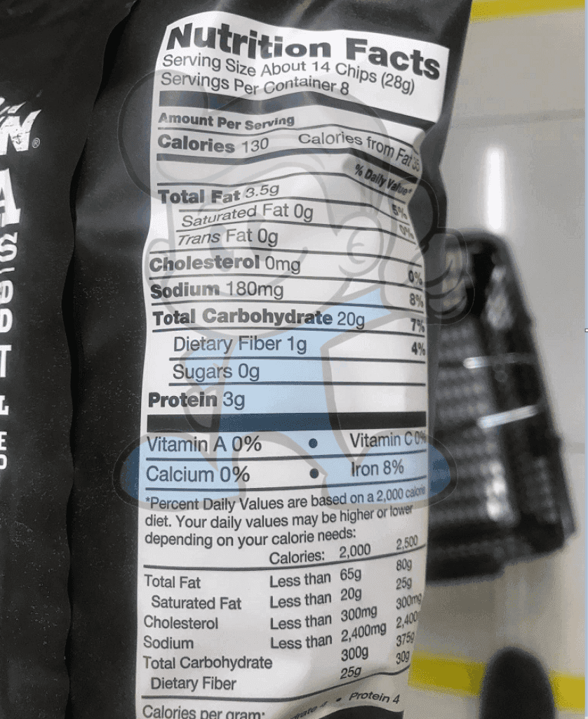 Baked In Brooklyn Pita Chips Sea Salt (2 X 8Oz) Groceries