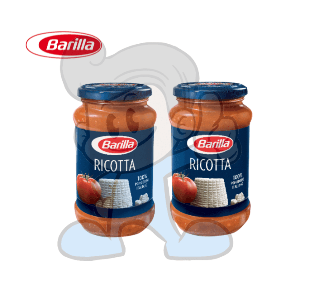 Barilla Ricotta Pasta Sauce With Italian Tomato (2 X 400G) Groceries