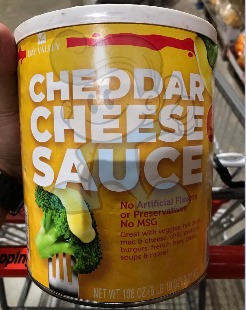 Bay Valley Cheddar Cheese Sauce 106 Oz. Groceries
