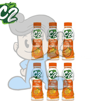 C2 Orange Flavored Juice Tea Drink Plus Immuno-C (6 X 350 Ml) Groceries
