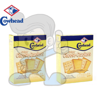 Cowhead Crispy Cheese Crackers (2 X 208G) Groceries