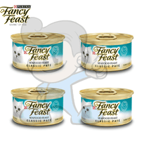 Fancy Feast Classic Pate Seafood (4 X 85G) Pet Supplies