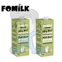 Fomilk Plant-Based Pistachio Drink (2 X 1L) Groceries