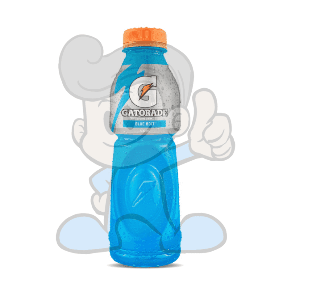 Gatorade Blue Bolt Drink 6 x 500ml TinderoBoy