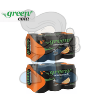 Green Cola Orange (6 X 330Ml) Set Of 2 Groceries