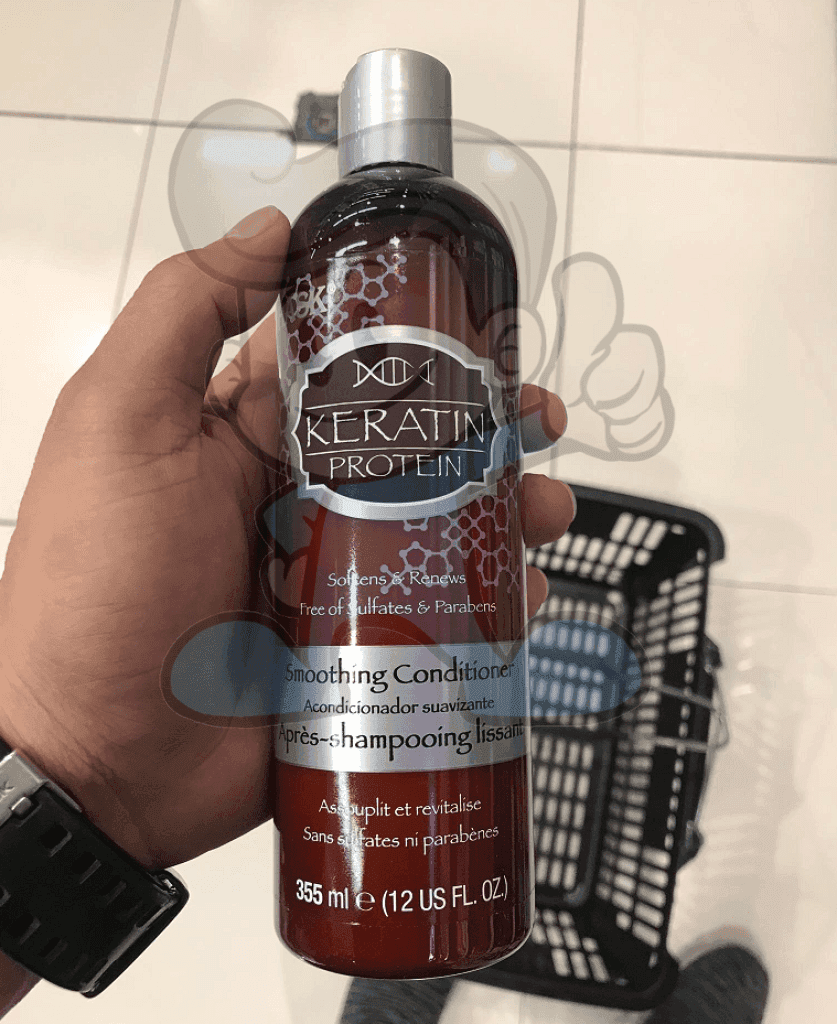 Hask Keratin Protein Smoothing Conditioner 12Oz Beauty