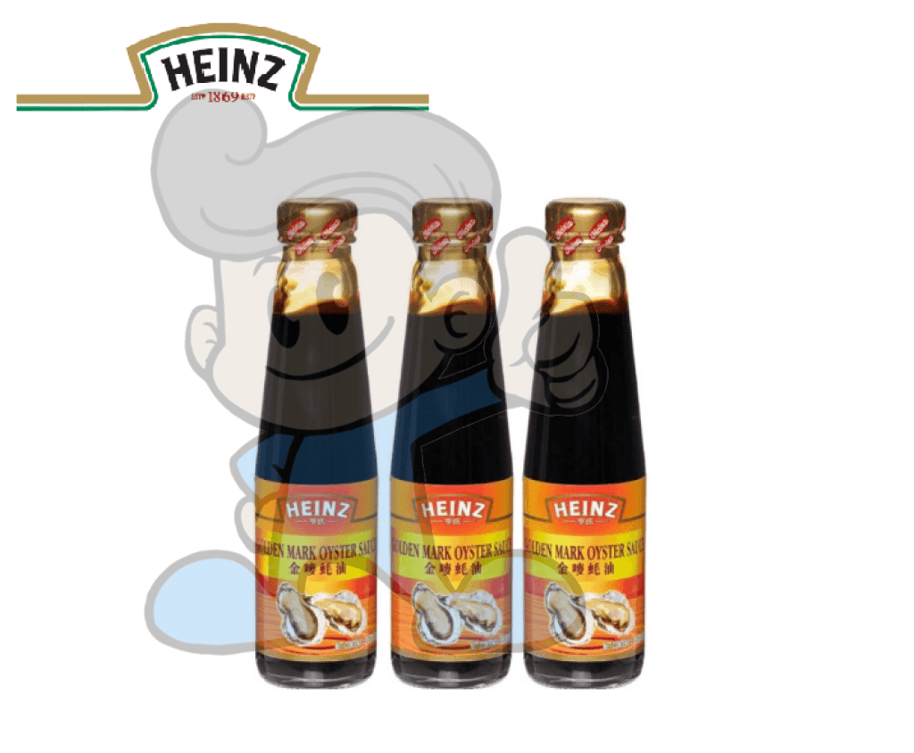 Heinz Golden Mark Oyster Sauce (3 X 260 G) Groceries