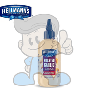 Hellmanns Roasted Garlic Sauce 255G Groceries