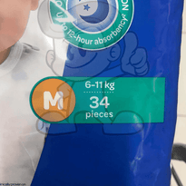 Huggies Dry Diapers Medium 34 Pcs Mother & Baby