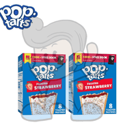 Kelloggs Pop Tarts Frosted Strawberry (2 X 13.5 Oz) Groceries