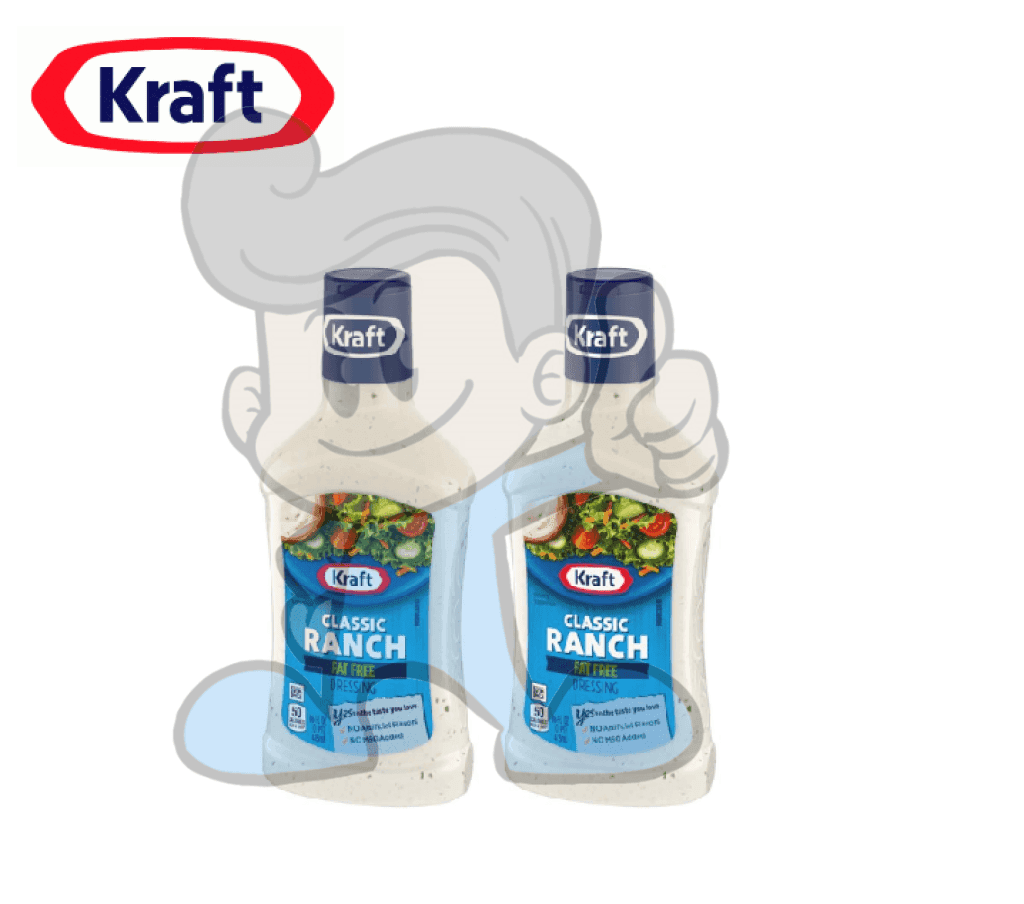 Kraft Classic Ranch Fat Free Dressing (2 x 16 oz) – TinderoBoy Kraft Classic Ranch Fat Free Dressing (2 x 16 oz) – TinderoBoy