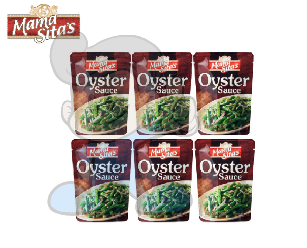 Mama Sitas Oyster Sauce (6 X 150 G) Groceries