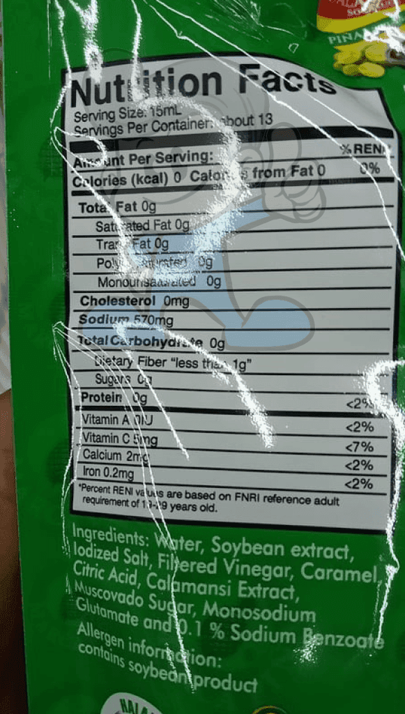 Marca Pina Calamansi Soy Sauce (10 X 200 Ml) Groceries