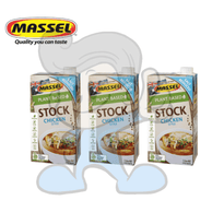 Massel Liquid Plant Based Stock Chicken Style (3 X 1L) Groceries