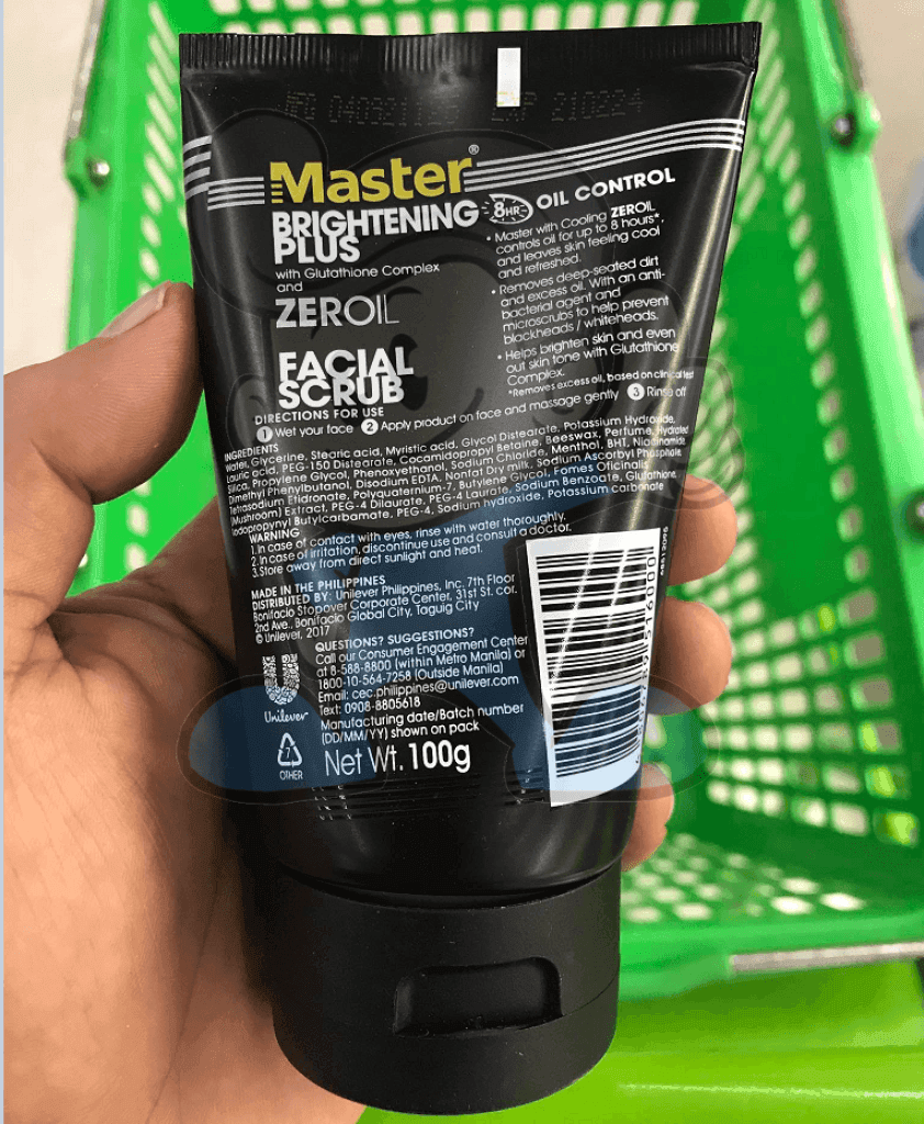 Master Facial Wash Brightening Plus 2 x 100g TinderoBoy