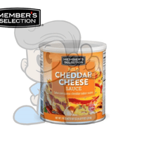 Members Selection Mild Cheddar Cheese Sauce 107Oz Groceries
