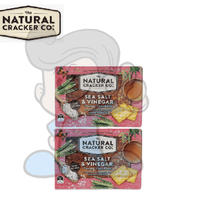 Natural Crackers Co. Sea Salt And Vinegar (2 X 160 G) Groceries