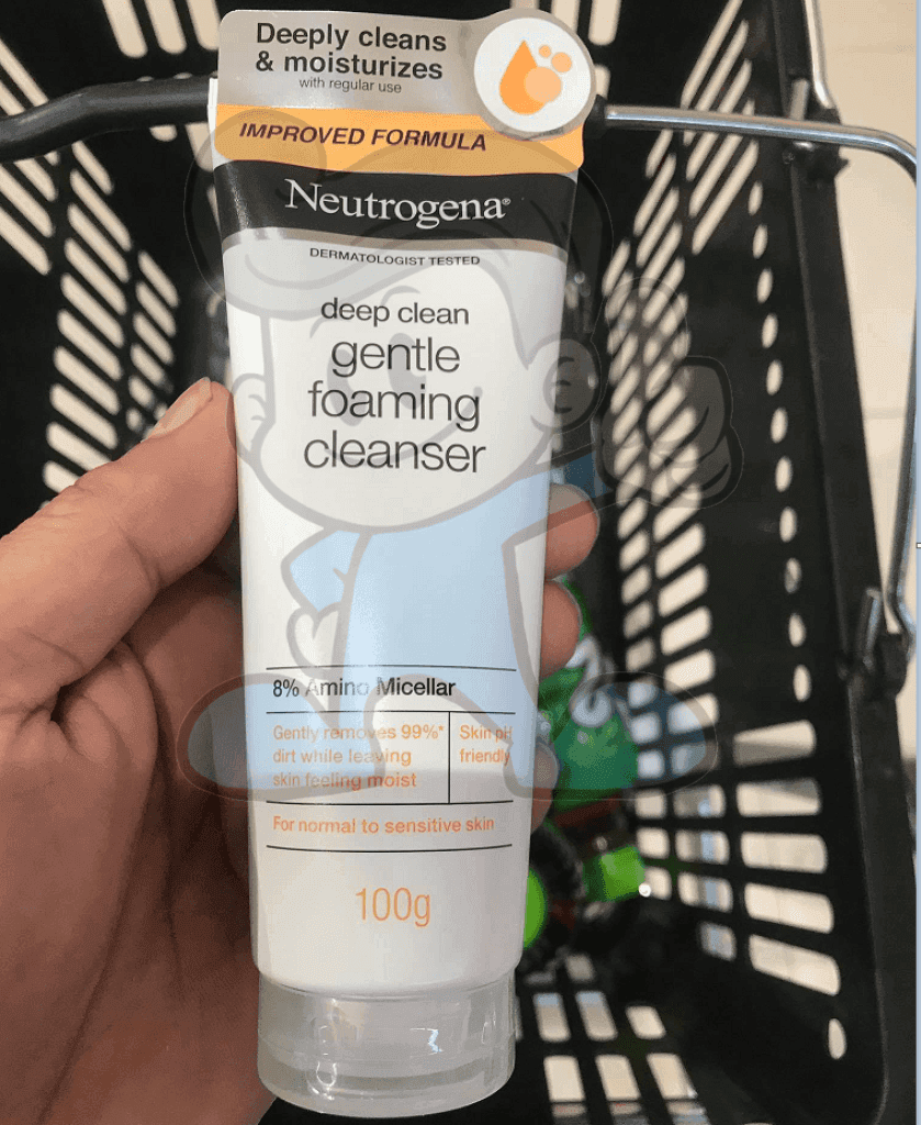 Neutrogena Deep Clean Gentle Foaming Cleanser 100G Beauty