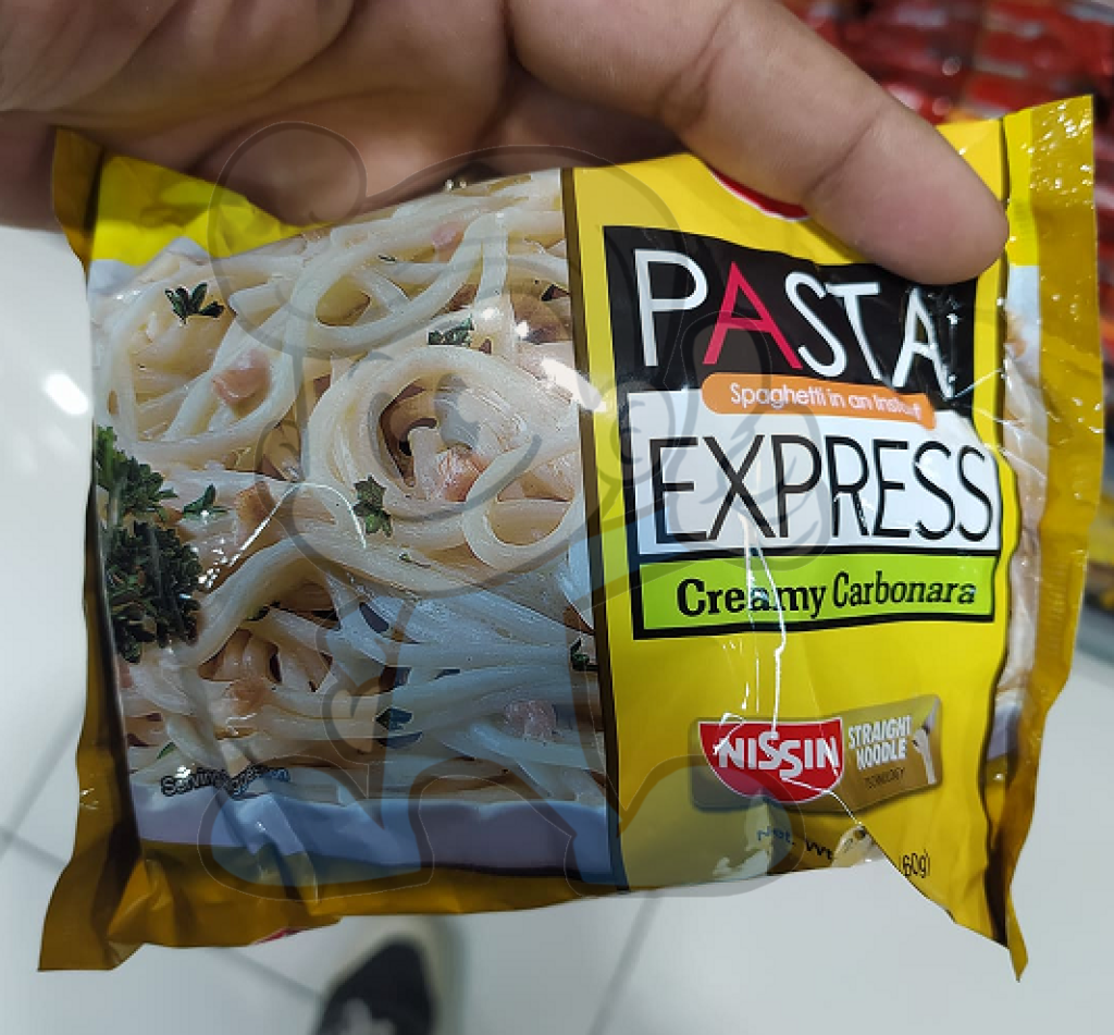 Nissin Pasta Express Creamy Carbonara (20 X 60G) Groceries