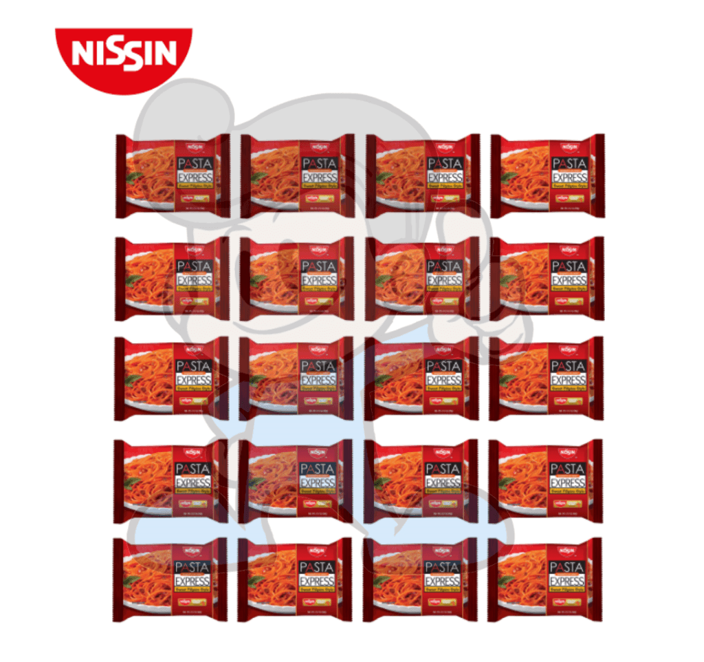 Nissin Pasta Express Sweet Filipino Style (20 X 60G) Groceries
