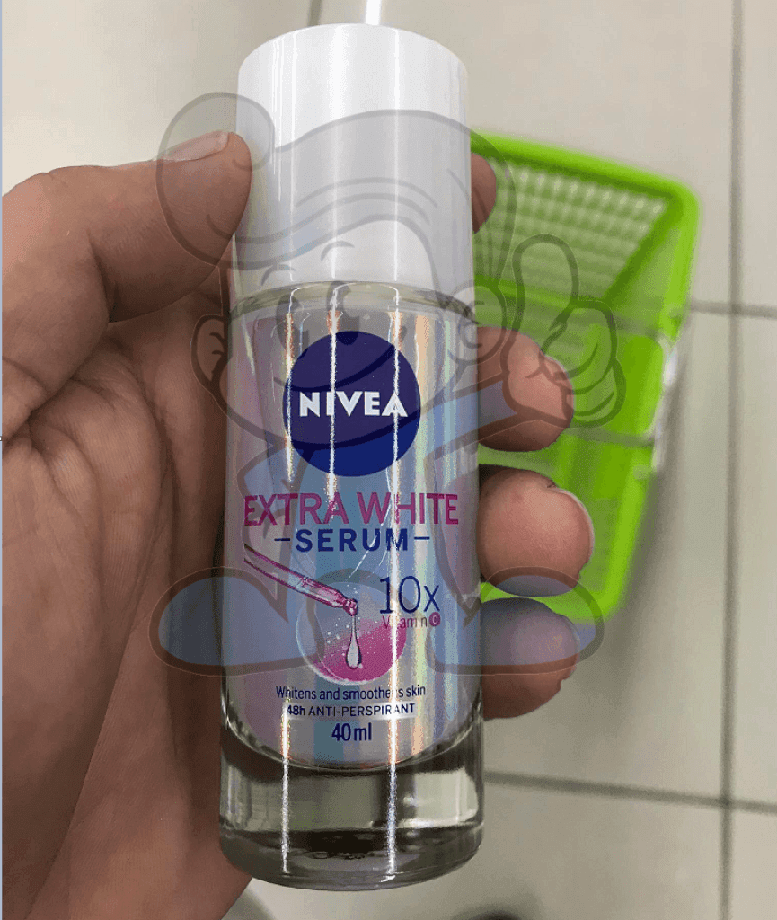 Nivea Deodorant Extra Whitening Anti-Perspirant Serum (2 X 40Ml) Beauty