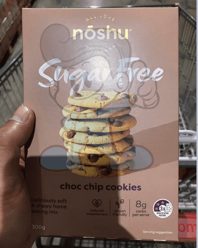 Noshu Choc Chip Cookie Mix 300G Groceries