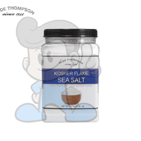 Olde Thompson Kosher Flake Sea Salt 2.27 Kg Groceries