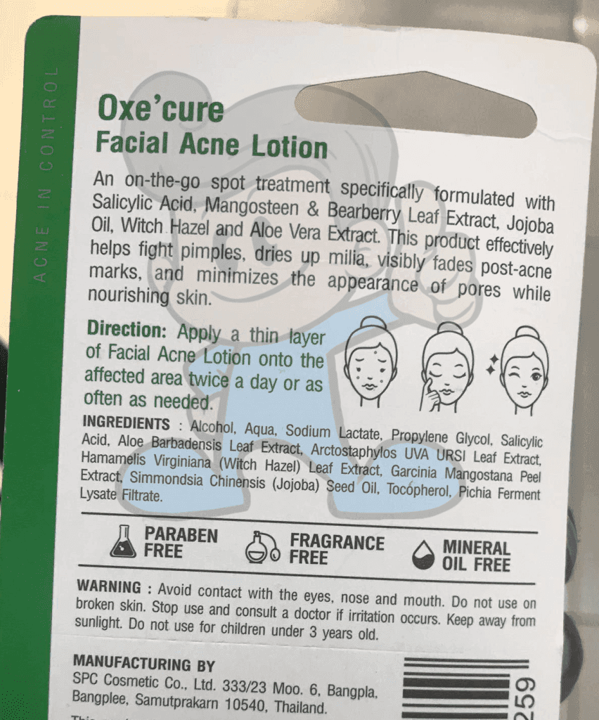 Oxecure Facial Acne Lotion (2 X 10Ml) Beauty