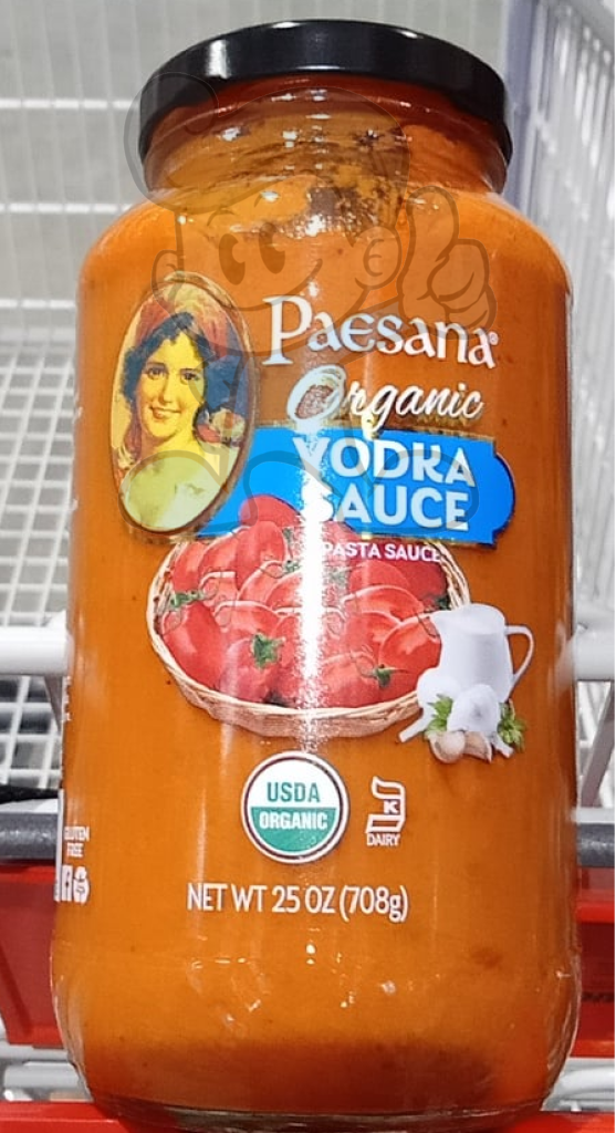 Paesana Organic Vodka Sauce Pasta 25 Oz. Groceries