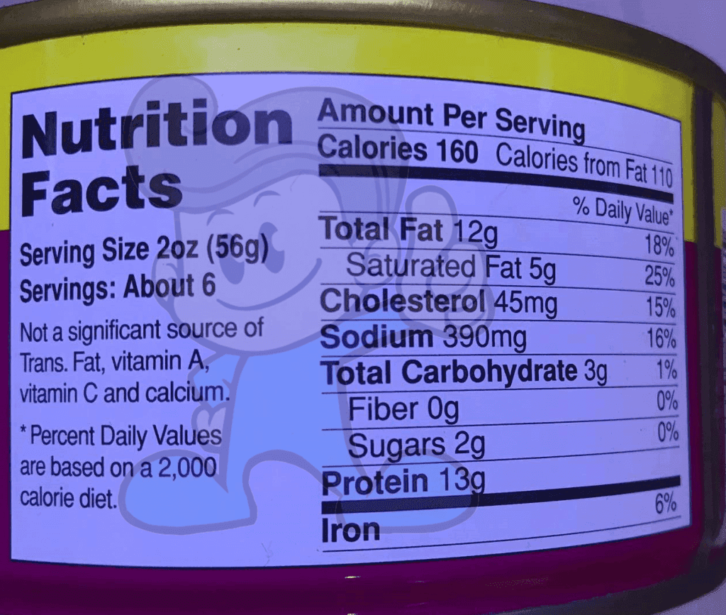 Palm Garlic Corned Beef With Juices (2 X 326 G) Groceries