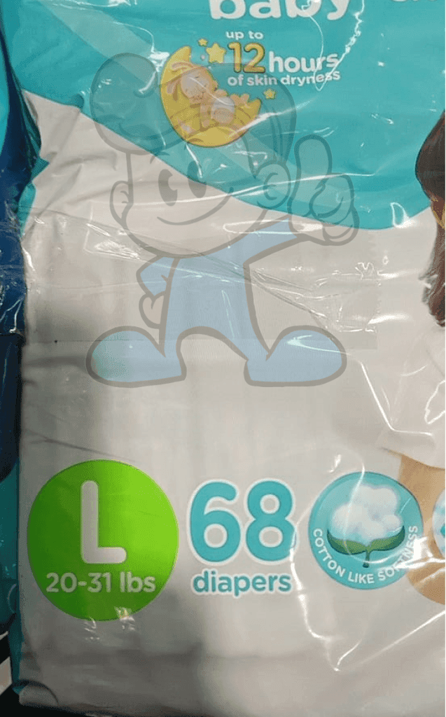 Pampers Baby Dry Large Diapers 68S Mother &