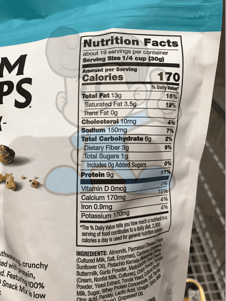 Parmcrisps Snack Mix Ranch 20 Oz Groceries