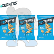 Popcorners White Cheddar Cheese Flavor Corn Snack (3 X 142G) Groceries