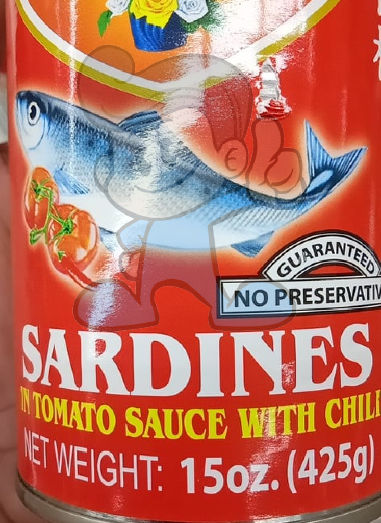 Rose Bowl Sardines In Tomato Sauce With Chili (4 X 15 Oz) Groceries