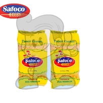 Safoco High Quality Pancit Canton Premium Egg Noodles (2 X 400 G) Groceries
