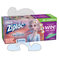 Scj Ziploc Seal Top Bags 66 Sandwich With 4 Frozen Ii Designs Kitchen & Dining