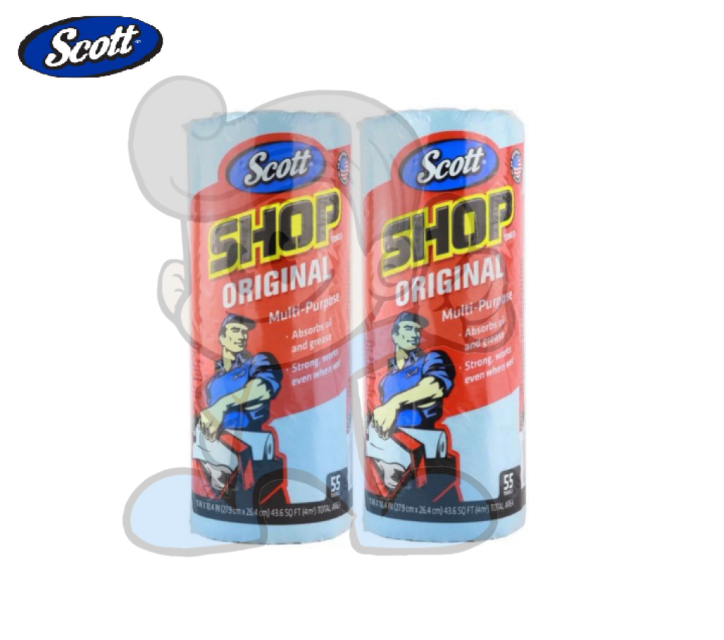Scott Shop Original Multi-Purpose Towel (2 X 55 Ct) Household Supplies