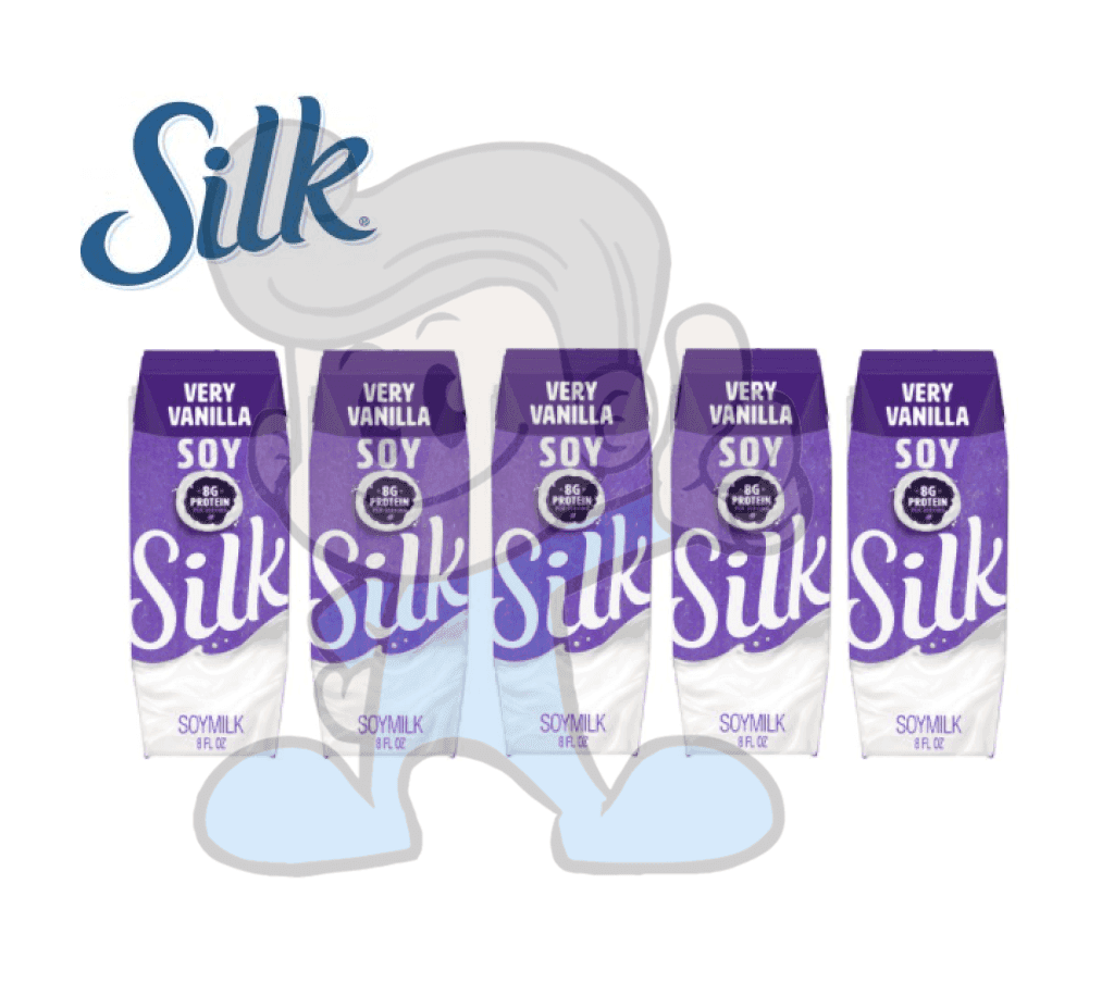 Silk Very Vanilla Soymilk (5 X 8Oz.) Groceries