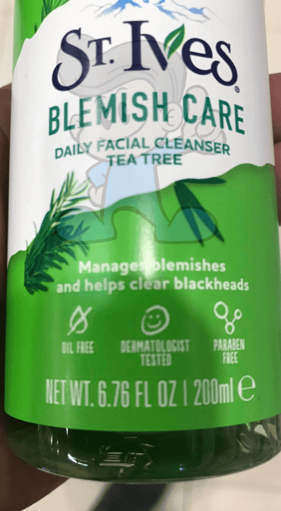 St. Ives Blemish Care Daily Facial Cleanser Tea Tree 200 Ml Beauty