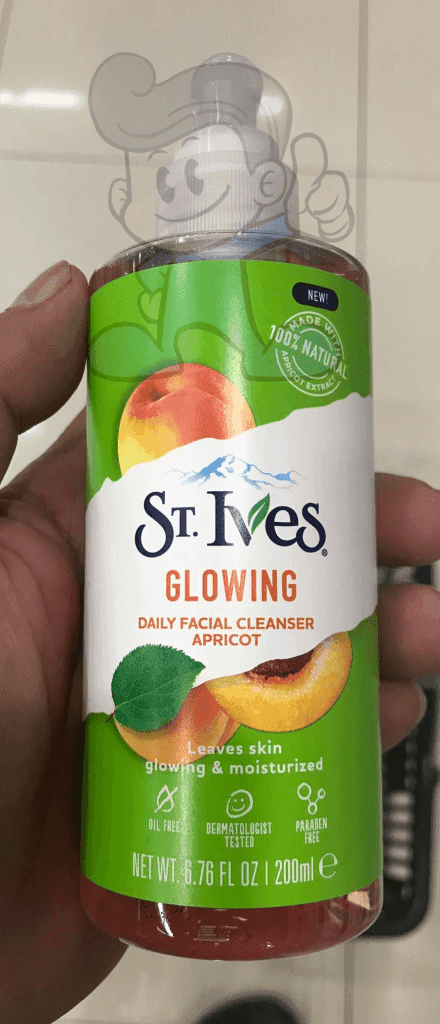 St. Ives Glowing Daily Facial Cleanser Apricot 200Ml Beauty