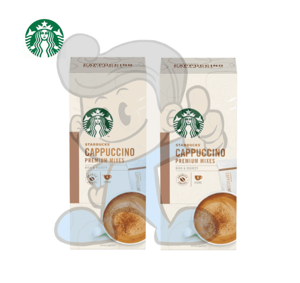 Starbucks Instant Premium Mixes Cappuccino (2 Boxes) Groceries