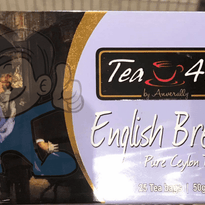 Tea 4 U English Breakfast Pure Ceylon (2 X 50 G) Groceries