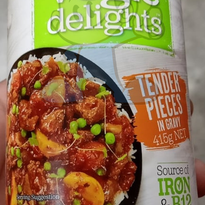 Vegie Delights Tender Pieces In Gravy (2 X 415G) Groceries