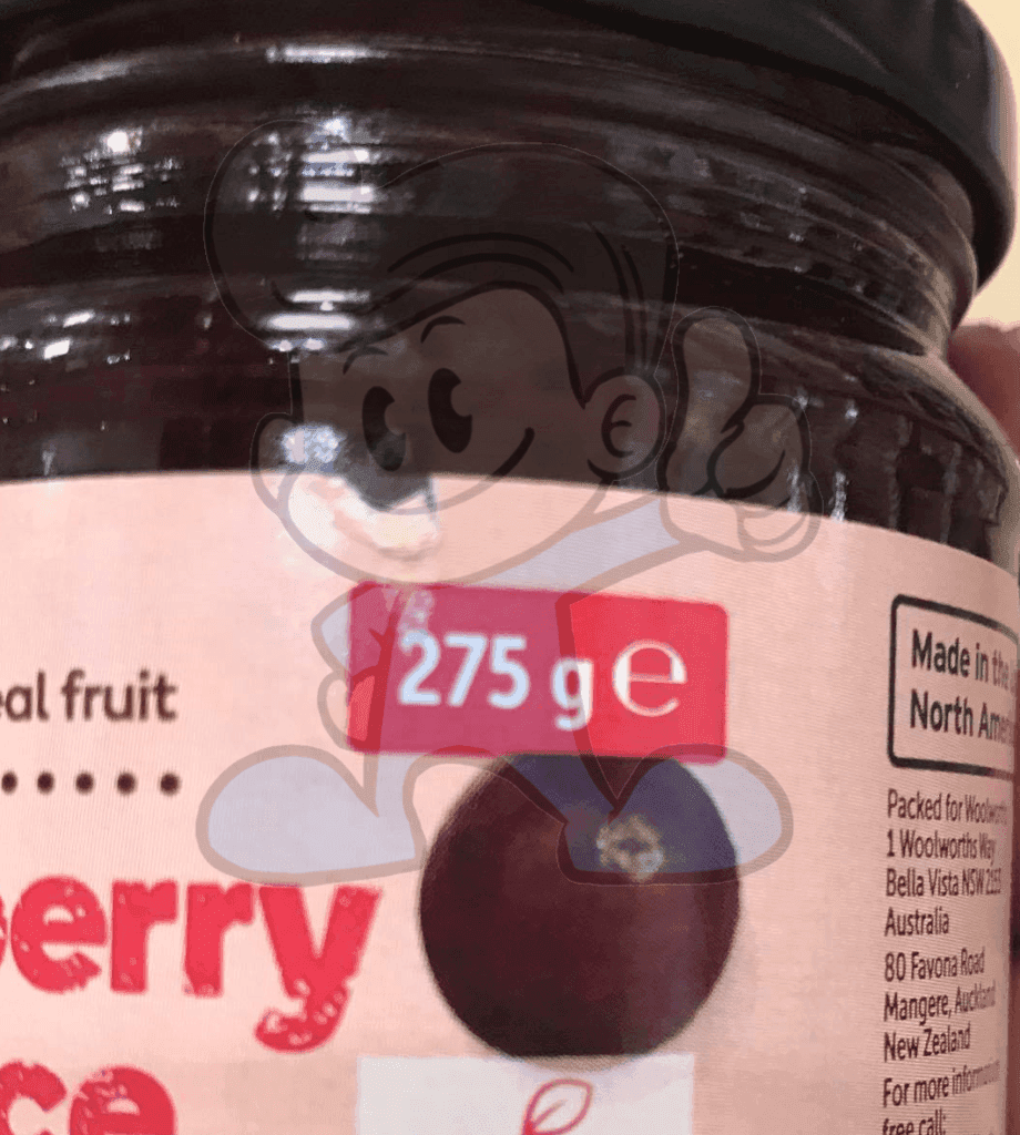 Woolworths Cranberry Sauce 275G Groceries