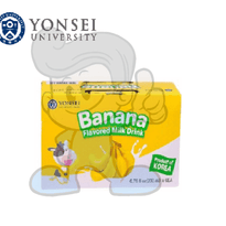 Yonsei Banana Flavored Milk Drink (6 X 190 Ml) Groceries