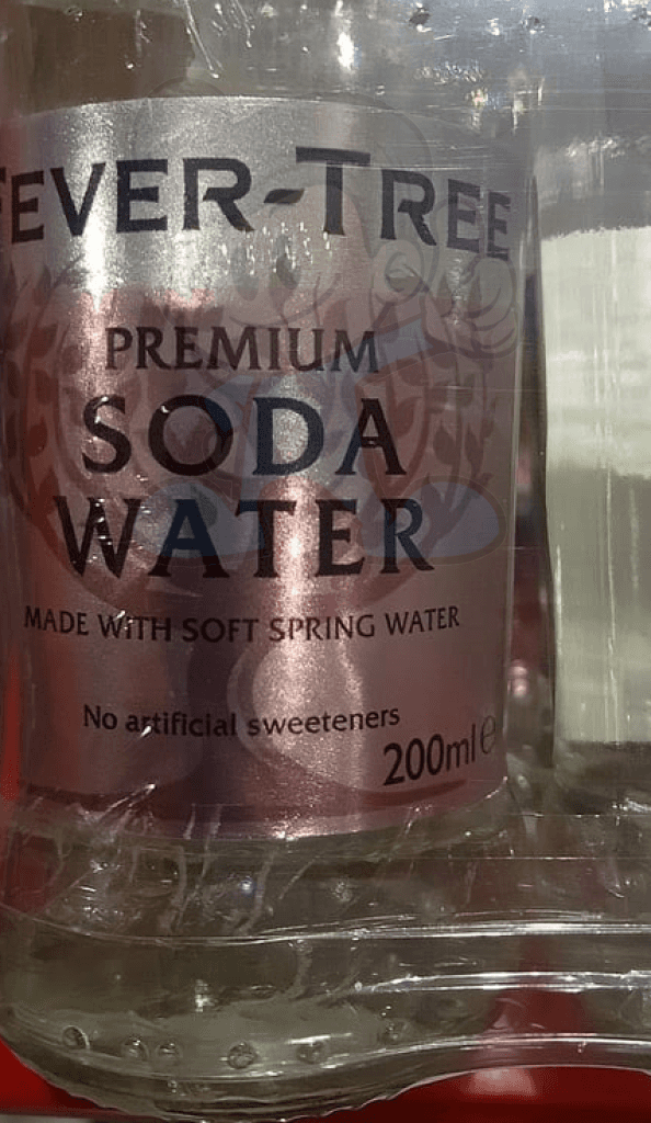 Fever Tree Soda Water (4 x 200ml)
