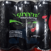 Green Cola Sour Cherry (6 x 330ml), Set of 2