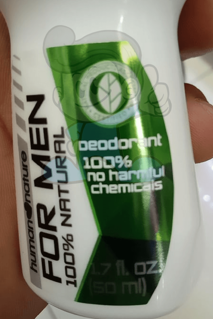 Human Nature for Men 100% Natural Deodorant (2 x 50 mL)