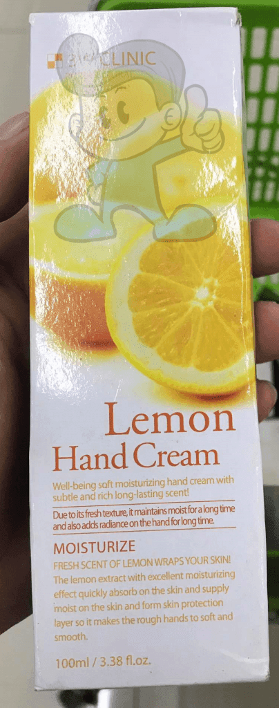 3W Clinic Lemon Hand Cream (2 X 100 Ml) Beauty